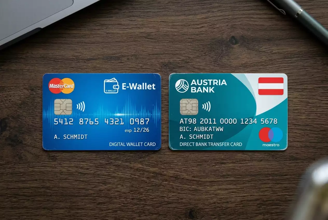 Vergleich zwischen Neteller e-Wallet und EPS Banküberweisung für Sportwetten in Österreich