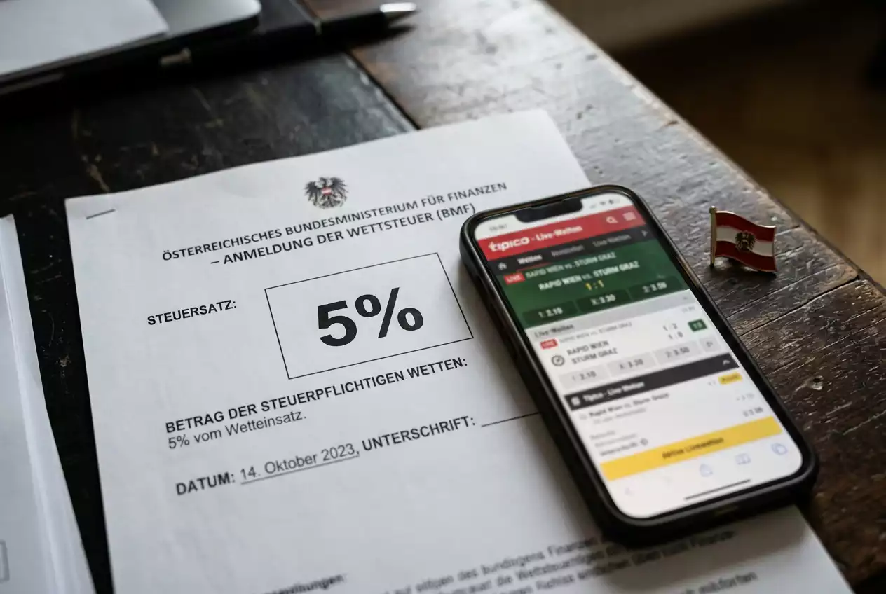Wettsteuer von 5 Prozent in Österreich seit April 2025 und Auswirkungen auf Neteller-Nutzer